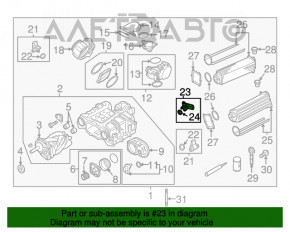 MAP sensor Porsche Macan 15-18 3.0T, 3.6T