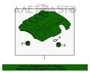 Capacul motorului Audi Q3 8U 15-18 CCTA TFSI