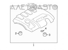 Capacul motorului Audi Q3 8U 15-18 CCTA TFSI