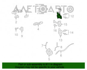 Balama usi sus spate dreapta Buick Encore 13-19 nou original OEM