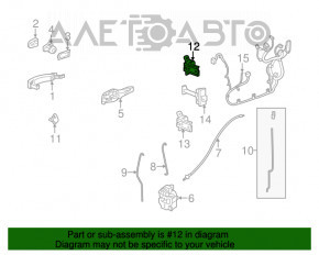 Balama usi sus fata dreapta Buick Encore 13-19 nou original OEM