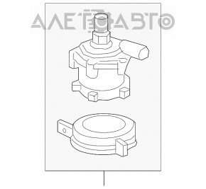 Pompa de răcire a motorului electric Chevrolet Bolt 17-21