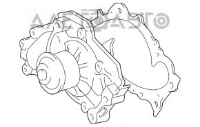 Pompa de apă 3MZ-FE Lexus ES330 nouă OEM originală