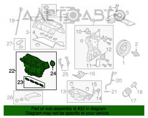 Colector de admisie pentru Honda Accord 13-17