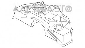 Топливный бак Infiniti Q50 14-15 3.7