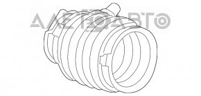 Conductă de aer către colectorul Honda Accord 13-17 3.5