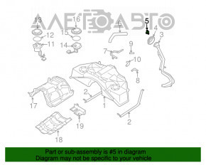 Capacul gurii de umplere a rezervorului de combustibil pentru Infiniti FX35 FX45 03-08