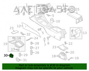 Butoanele de control al modurilor VW Jetta 19-