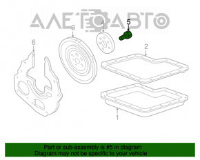 Piulița volantului arborelui cotit Ford Explorer 20- 2.3T 6 buc