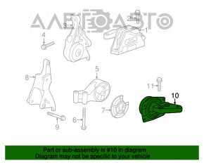 Perne cutie de viteze laterale Chevrolet Malibu 13-15 2.4 hibrid