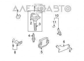 Bobina de aprindere Infiniti FX35 03-08 nouă OEM originală