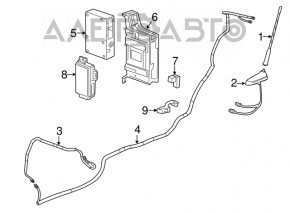 COMMUNICATION COMPUTER CONTROL MODULE Buick Encore 13-19