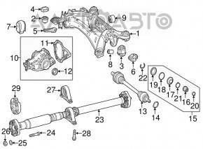 Grila frontala Cadillac ATS 15- rest awd