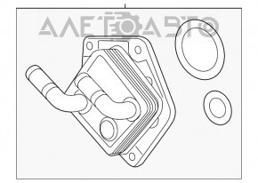 Radiatorul de transmisie Honda HR-V 16-22