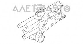 Corpul termostatului Kia Optima 11-15 2.4 nou OEM original