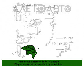 Suport baterie GMC Terrain 10-17