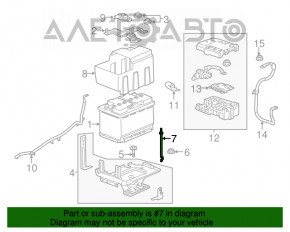 Suport baterie Chevrolet Malibu 16-