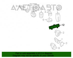 Controlul climatizării pentru Nissan Pathfinder 13-20