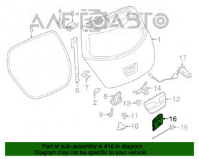 MODUL DE CONTROL AL CAMEREI Nissan Leaf 13-17