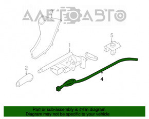 Cablu frână de mână stânga BMW 3 F30 12-18