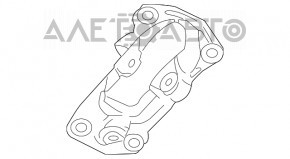 Suport brat de tractiune spate dreapta Audi Q3 8U 15-18 nou original OEM