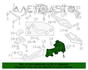 Capac spate dreapta VW Atlas 18-