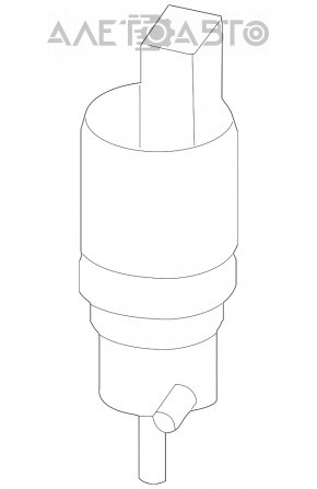 Motorul de spălare a parbrizului VW Passat b8 16-19 SUA nou aftermarket