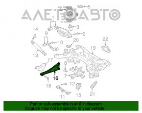 Maneta longitudinală spate dreapta Toyota Rav4 06-12 nouă OEM originală