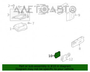 Controlerul capacului VW Jetta 19-