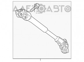 Bară de direcție Honda HR-V 16-22 ruginită