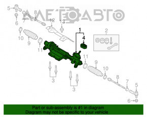 Bară de direcție Audi Q3 8U 15-18 electrică