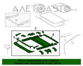 Asamblare capac Lexus ES300h ES350 13-18