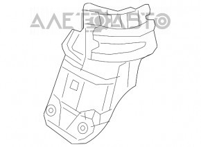 Protecția colectorului Chrysler 200 15-17 2.4