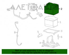 Capacul bateriei Fiat 500X 16-