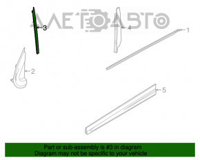 Capac usa laterala dreapta fata Fiat 500X 16-