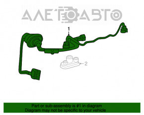 Instalarea iluminării plăcii de înmatriculare pentru Jeep Grand Cherokee WK2 14-16