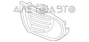 Grila bara fata stanga Fiat 500X 16-18 pre-restilizare