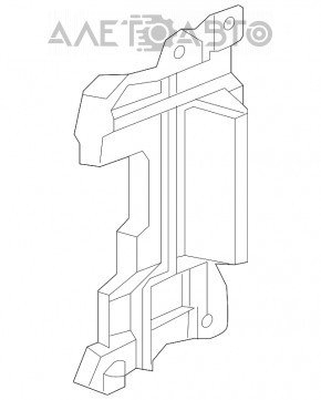 Grila radiatorului dreapta Honda HR-V 16-18