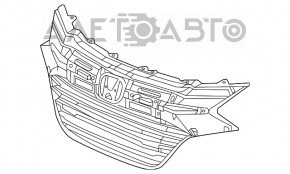 Grila radiatorului asamblată Honda HR-V 16-18