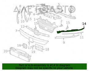 Suport gene stânga pentru Honda Accord 18-22, nou, original OEM