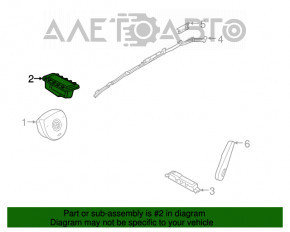 Подушка безопасности airbag пассажирская в торпеде BMW 3 F30 12-18