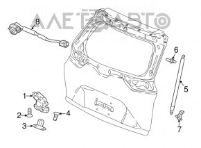 Амортизатор двери багажника правый Honda CRV 17-22
