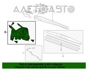 Matura trapezoidală cu motor spate Honda HR-V 16-22