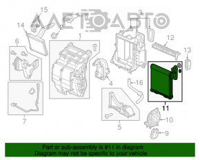 Испаритель Honda HR-V 16-22