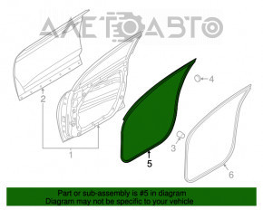 Garnitura ușii din față dreapta Hyundai Tucson 16-20