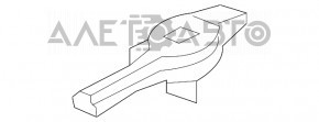 Suport radiator inferior dreapta Audi Q3 8U 15-18 asamblat