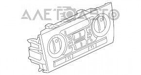 Controlul climatizării pentru Audi Q3 8U 15-18 auto, cu două zone