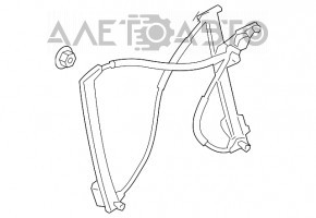 Geam electric cu motor, fata stanga, Audi Q3 8U 15-18