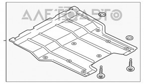 Protecția motorului Audi Q3 8U 15-18