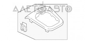 Capacul consolei centrale Audi Q3 8U 15-18 din lemn